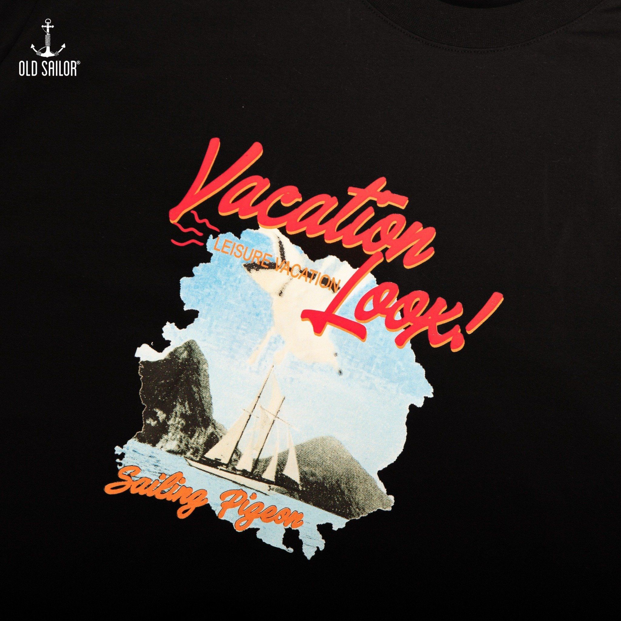  Áo Thun Nam Retro Vacation Old Sailor - ATDE88587 - Big Size upto 5XL 