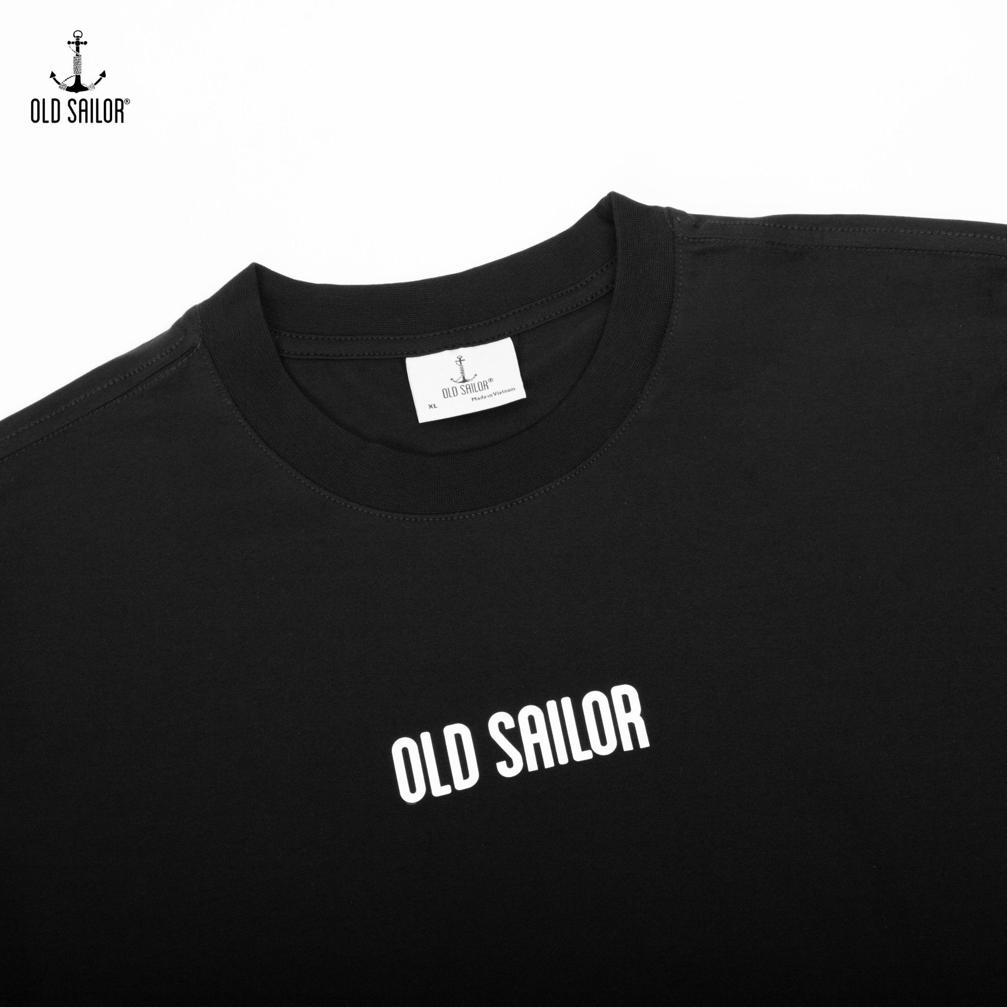  Áo Thun Nam Deep Black Limited Old Sailor - ATDE88586 - Big Size upto 5XL 