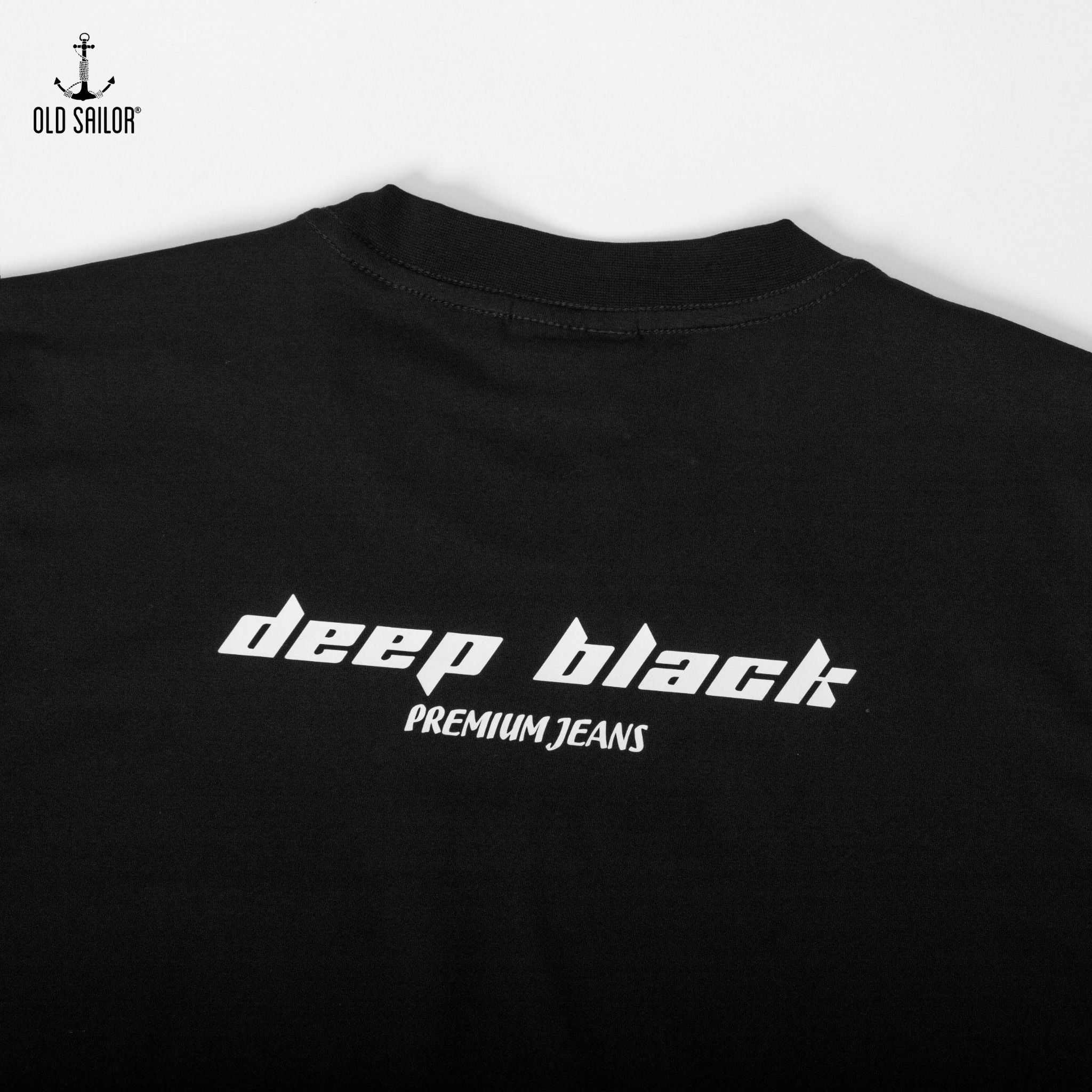  Áo Thun Nam Deep Black Limited Old Sailor - ATDE88586 - Big Size upto 5XL 