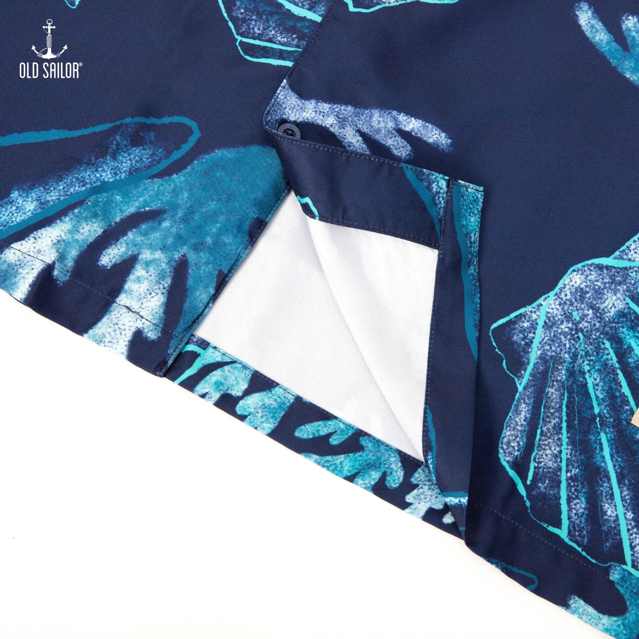  Áo Sơ Mi Hoạ Tiết Sao Biển Old Sailor - SMSB88591 - Big Size upto 5XL 