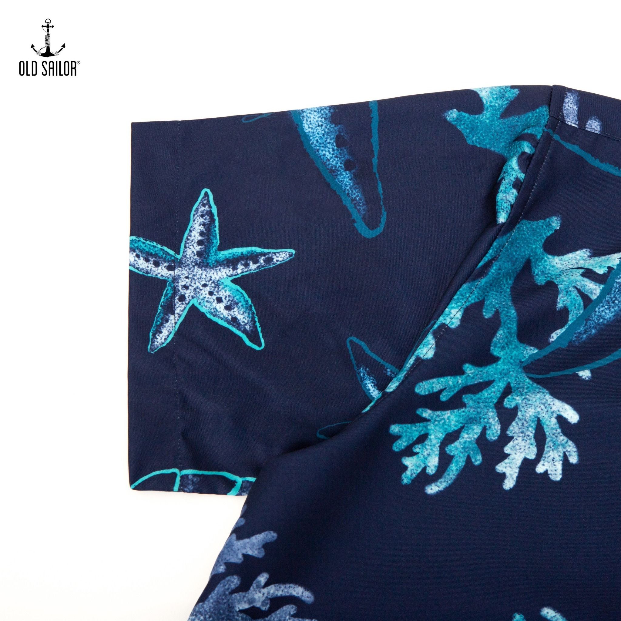  Áo Sơ Mi Hoạ Tiết Sao Biển Old Sailor - SMSB88591 - Big Size upto 5XL 