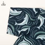  Áo Sơ Mi Hoạ Tiết Cá Heo Old Sailor - SMCH88591 - Big Size upto 5XL 