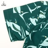  Áo Sơ Mi Hoạ Tiết Cá Mập Old Sailor - SMCM88591 - Big Size upto 5XL 