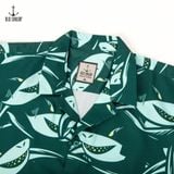  Áo Sơ Mi Hoạ Tiết Cá Mập Old Sailor - SMCM88591 - Big Size upto 5XL 