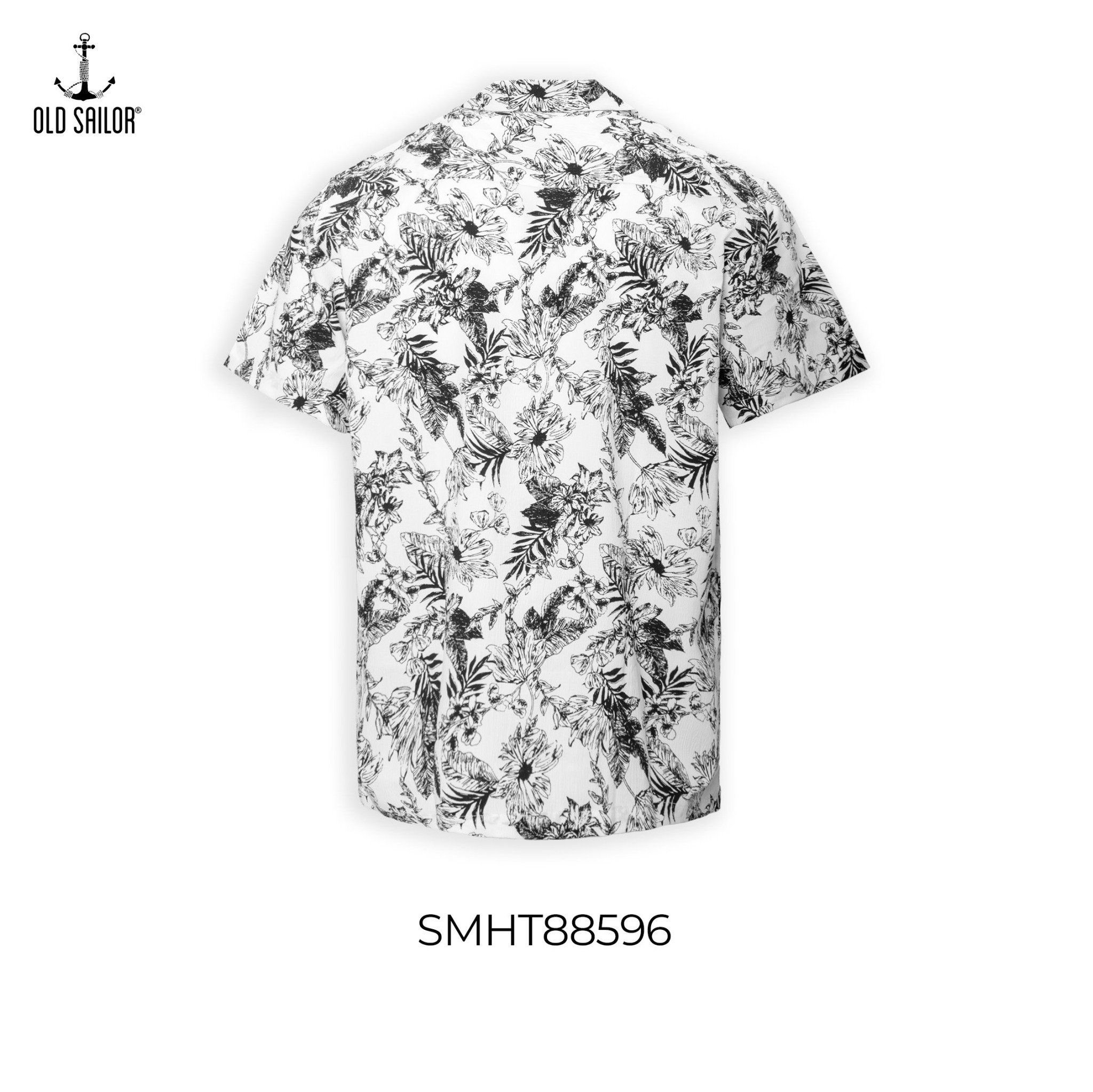  Áo Sơ Mi Coban Vải Sợi Tre Old Sailor - SMHT 88596 - Big Size Upto 5XL 