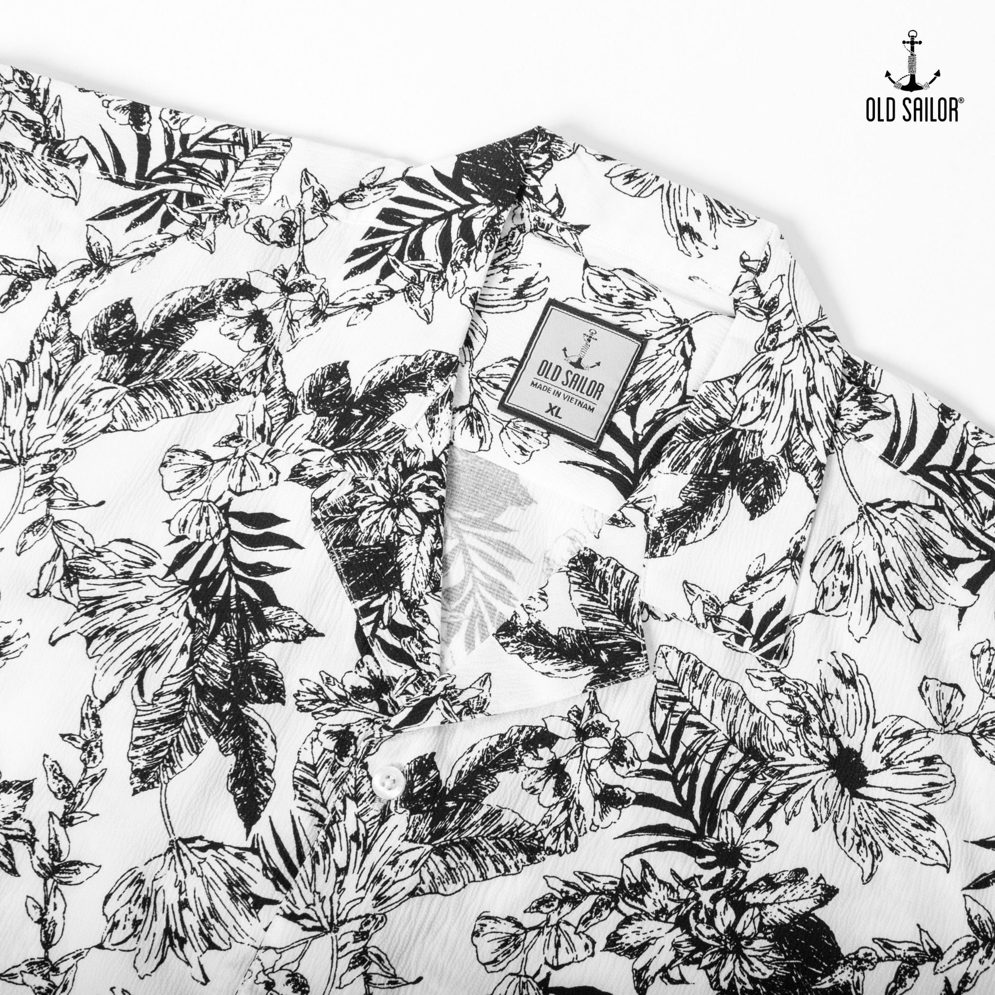  Áo Sơ Mi Coban Vải Sợi Tre Old Sailor - SMHT 88596 - Big Size Upto 5XL 