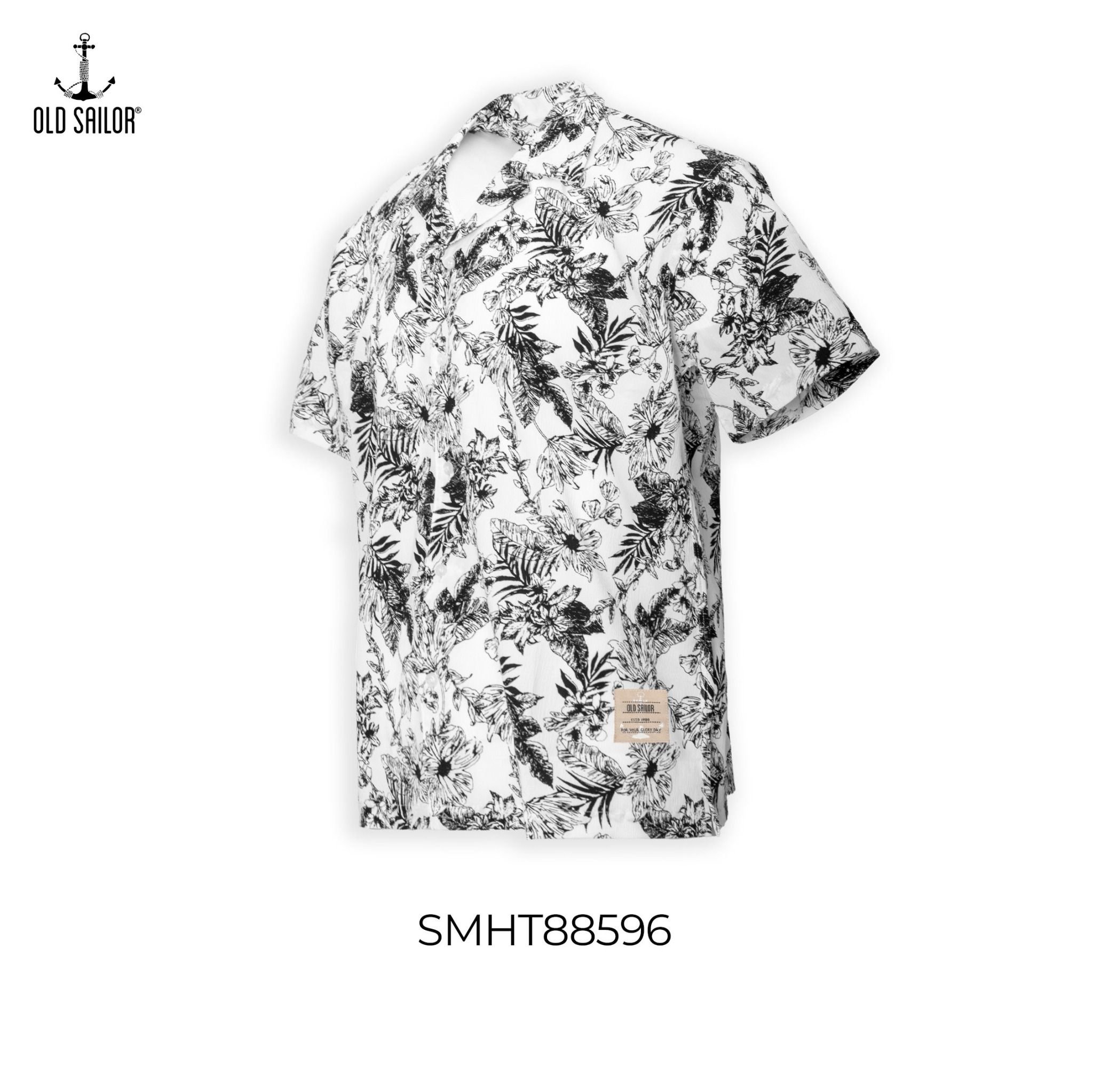  Áo Sơ Mi Coban Vải Sợi Tre Old Sailor - SMHT 88596 - Big Size Upto 5XL 