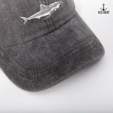  Nón Lưỡi Trai Hoạ Tiết Cá Mập Old Sailor - HAXA 21038 