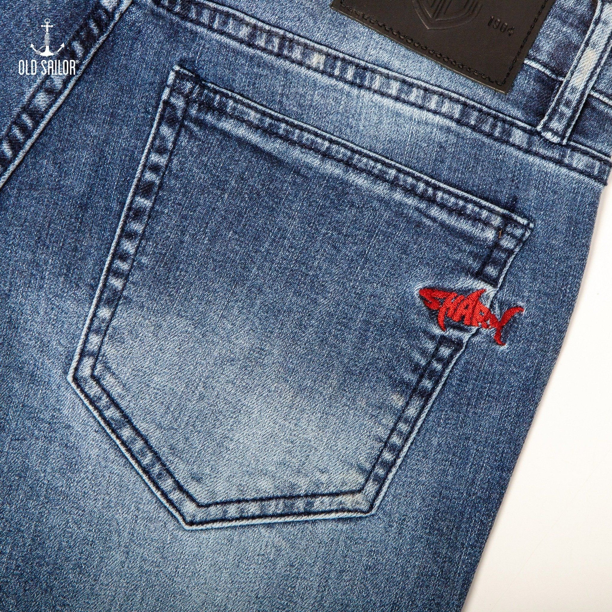  Quần Jeans Shark Premium Old Sailor - 6952 - Big size upto 44 