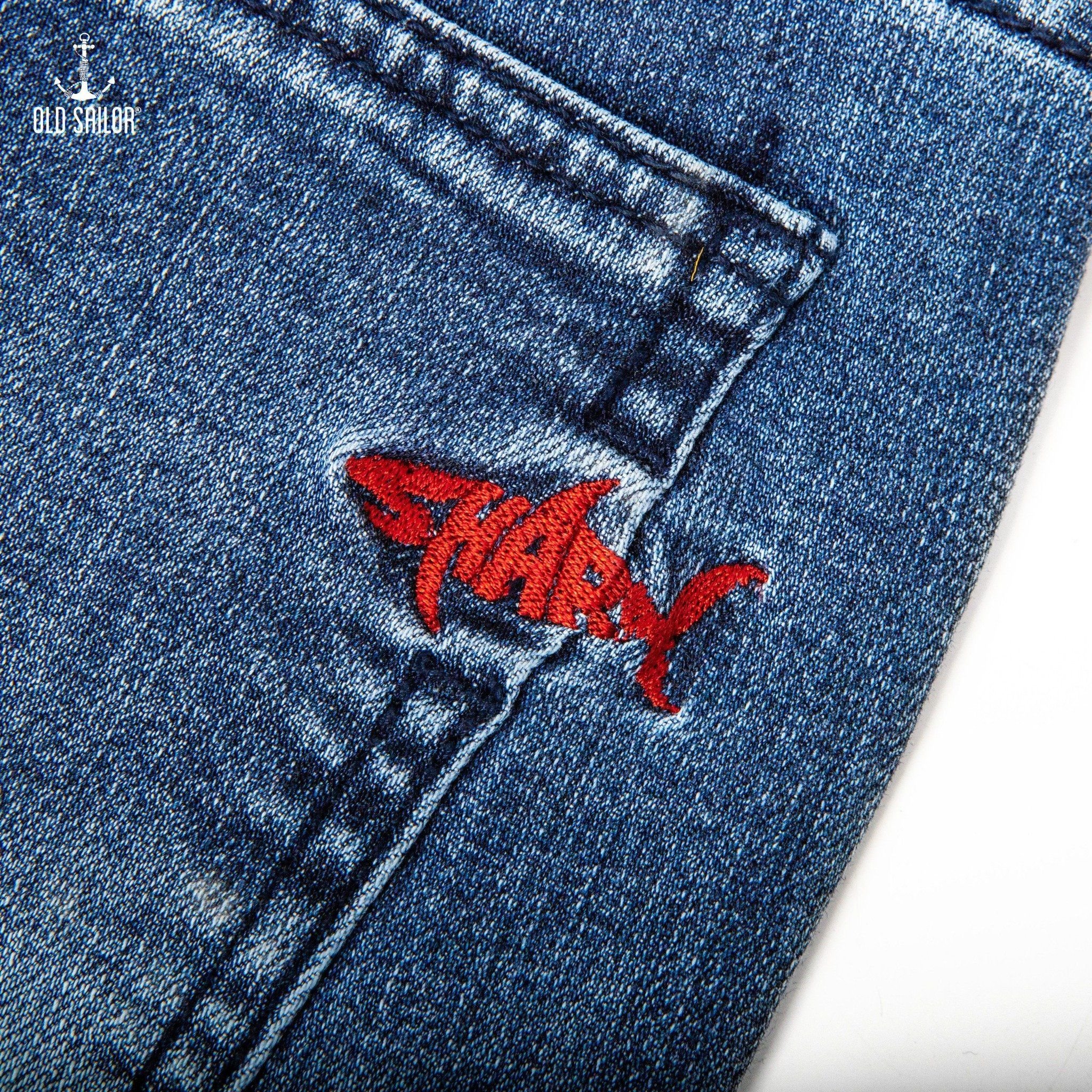  Quần Jeans Shark Premium Old Sailor - 6952 - Big size upto 44 