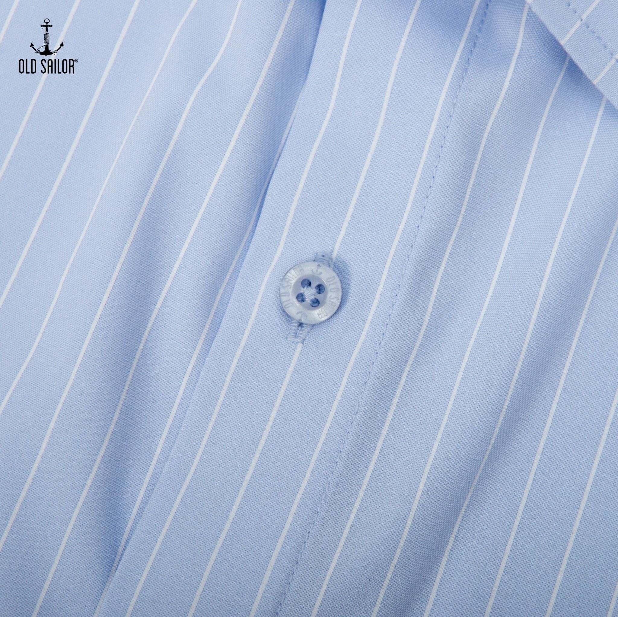  Áo Sơ Mi Nam Kẻ Sọc Vải Sợi Tre Old Sailor - SMXB88598 - Big Size Upto 5XL 