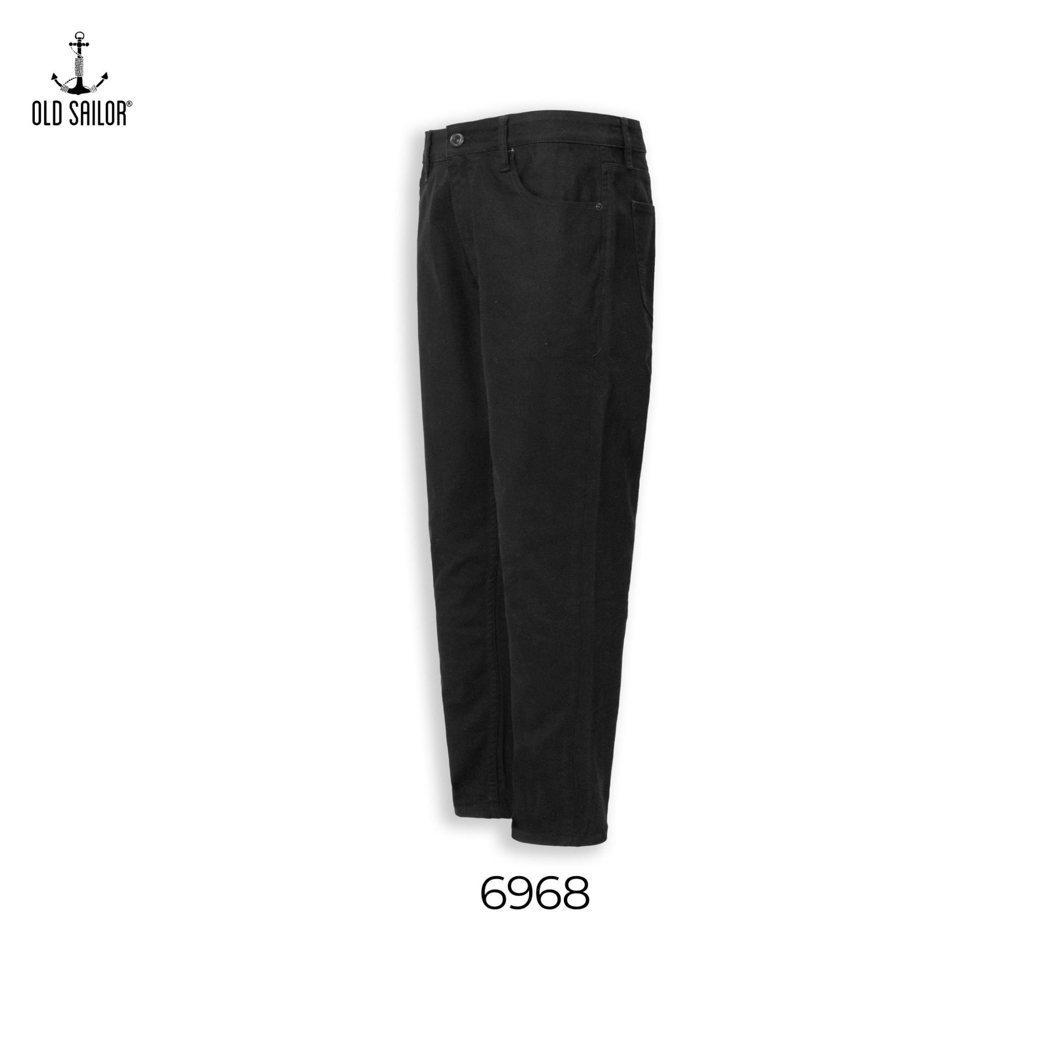  Quần Jean Nam Deep Black Form Carrot 95cm Old Sailor - 6968 - Big size upto 44 