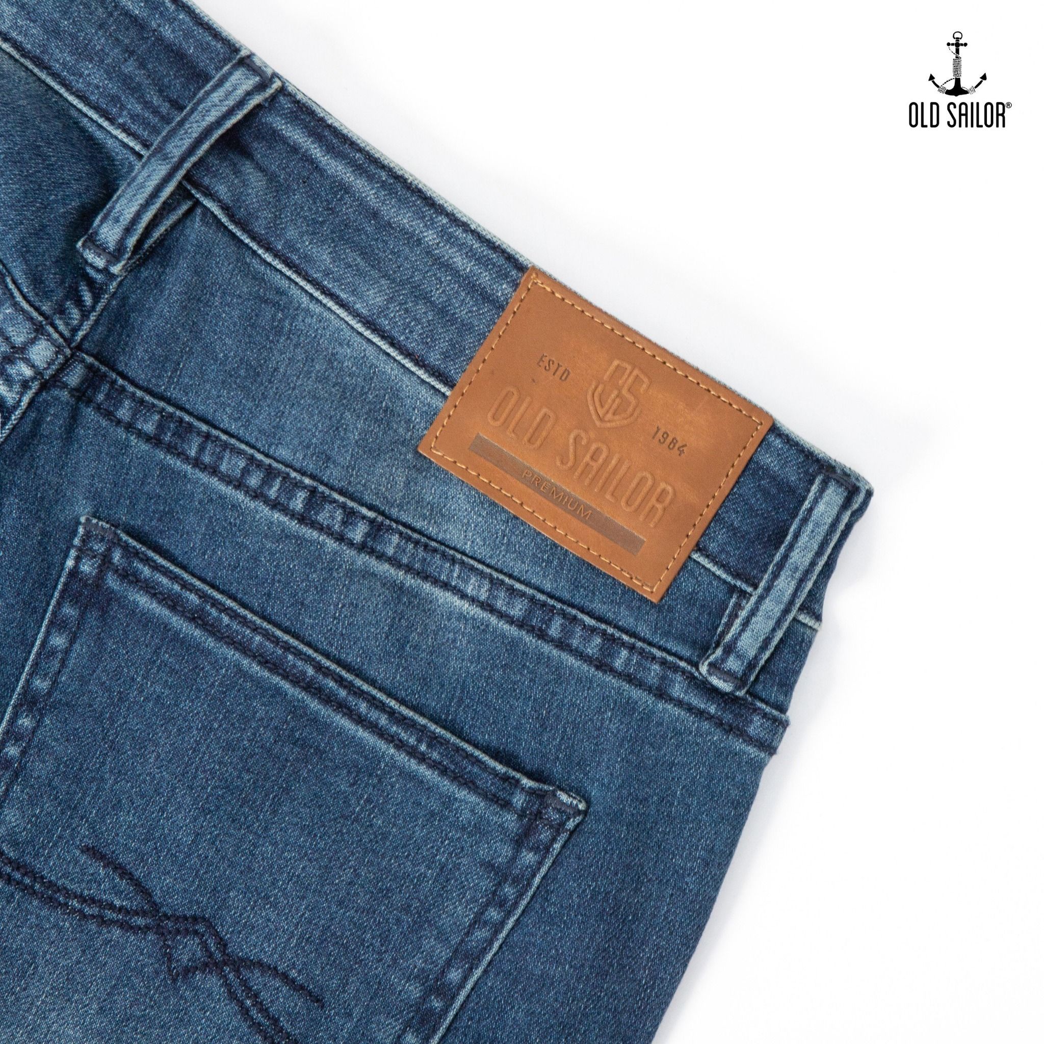 Quần Jean Nam Form Skinny 95cm Old Sailor - 6988 - Big size upto 44 