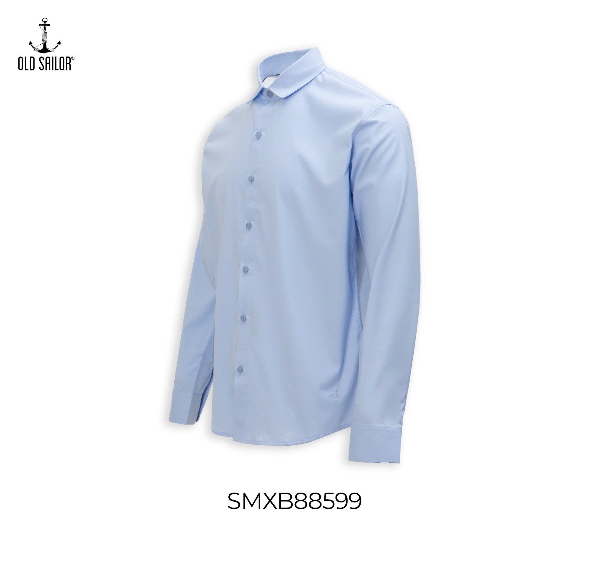  Áo Sơ Mi Nam Vải Sợi Tre Old Sailor - SMXB88599 - Big Size Upto 5XL - 2024 