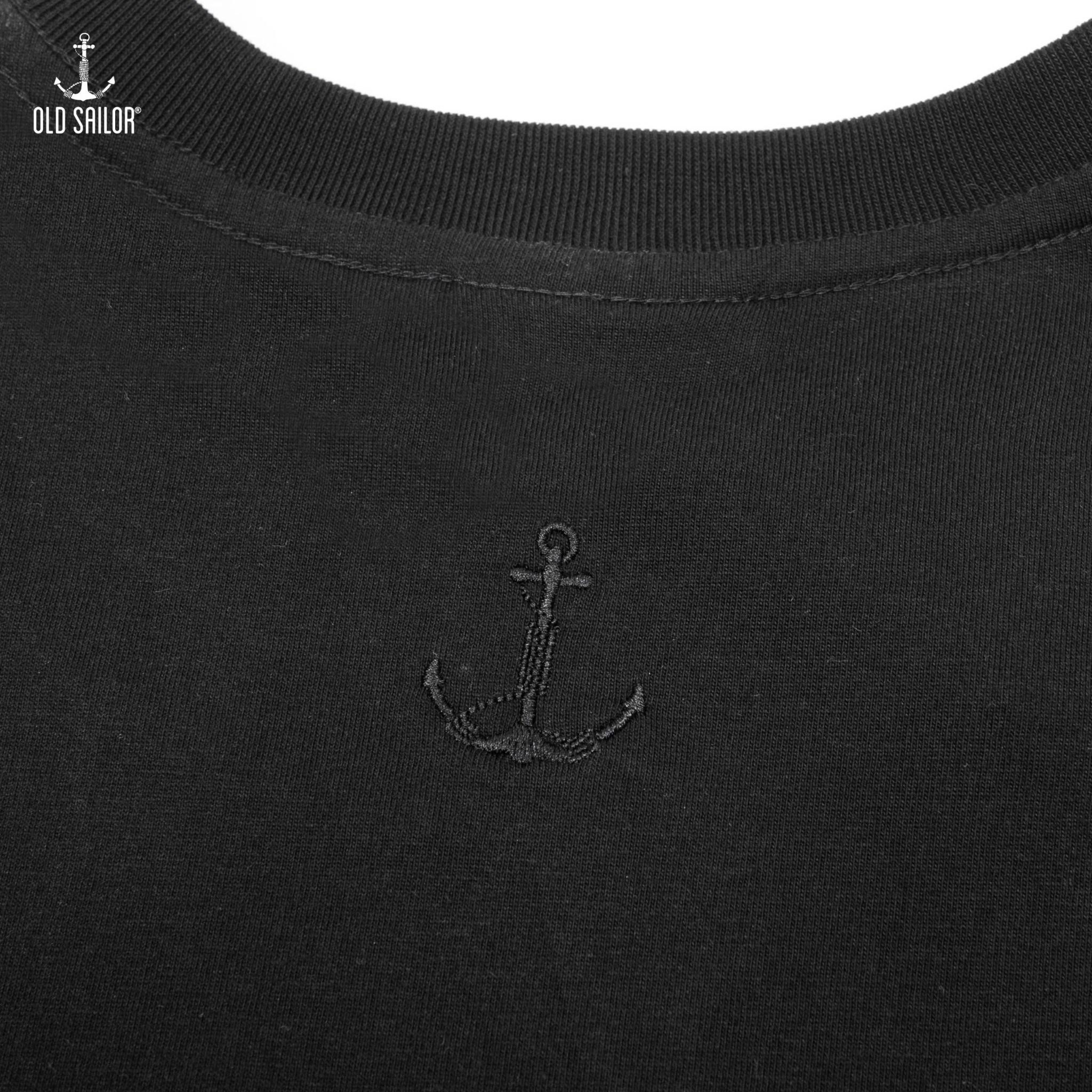  Áo Thun Nam Metal Zip Old Sailor - ATDE88583 - Big Size Upto 5XL - 2024 