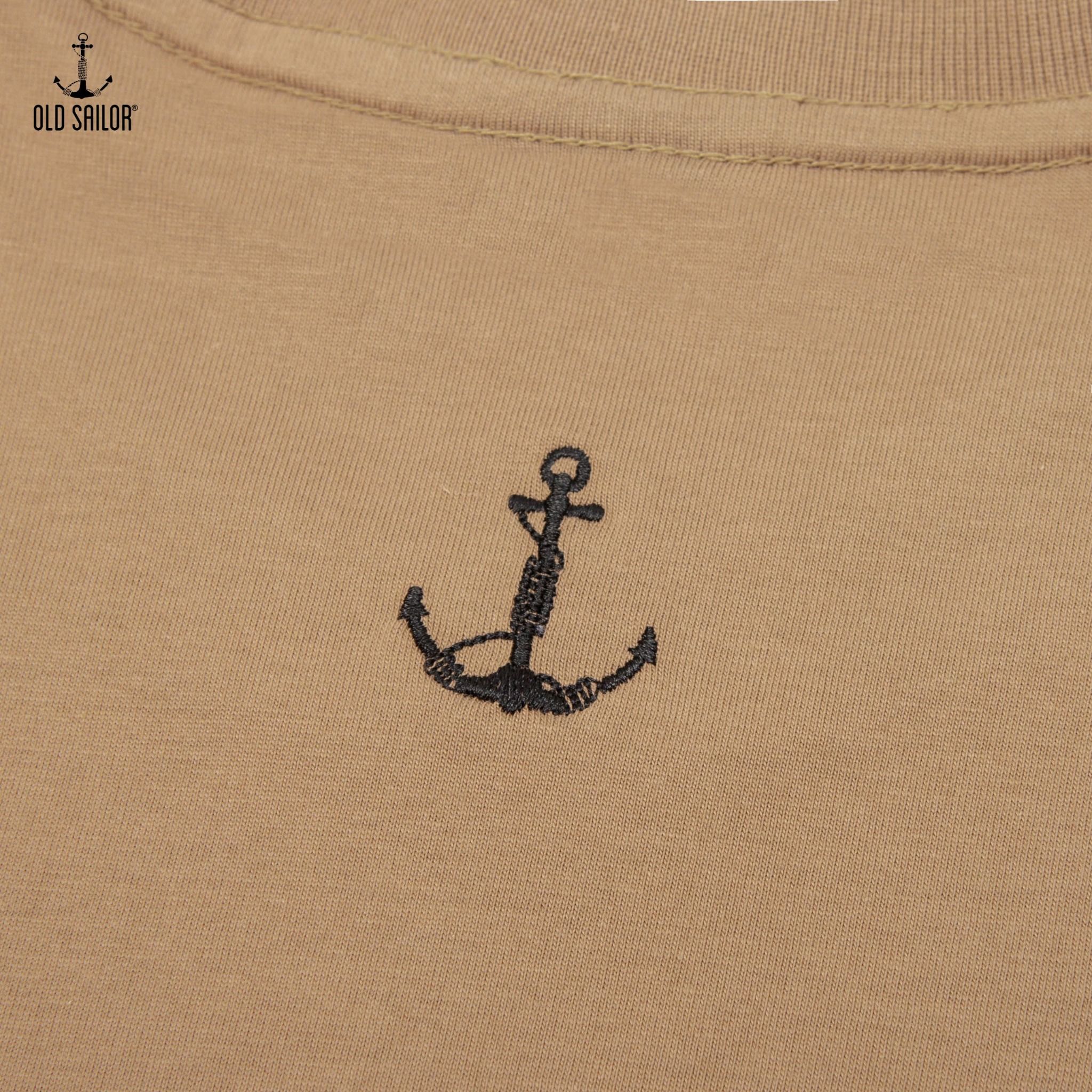  Áo Thun Nam Metal Zip Old Sailor - ATNA88583 - Big Size Upto 5XL - 2024 