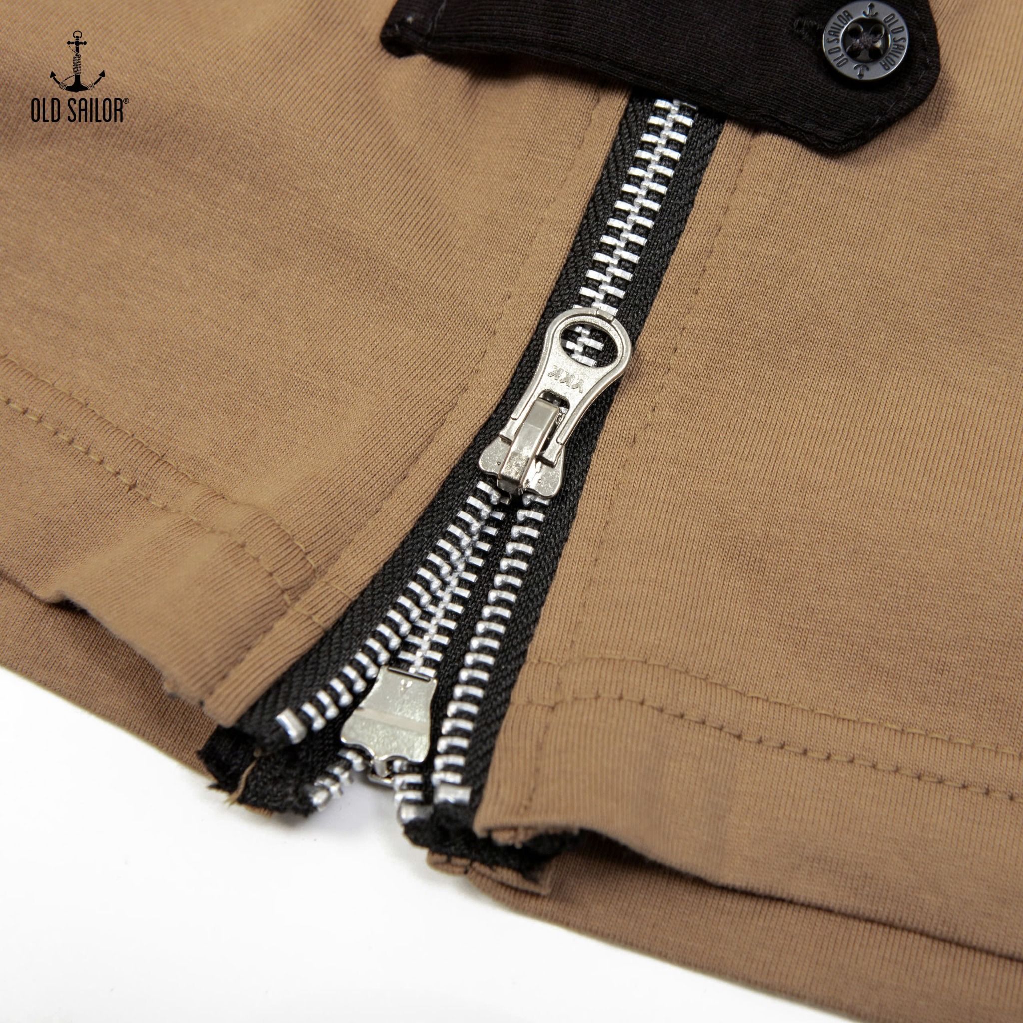  Áo Thun Nam Metal Zip Old Sailor - ATNA88583 - Big Size Upto 5XL - 2024 