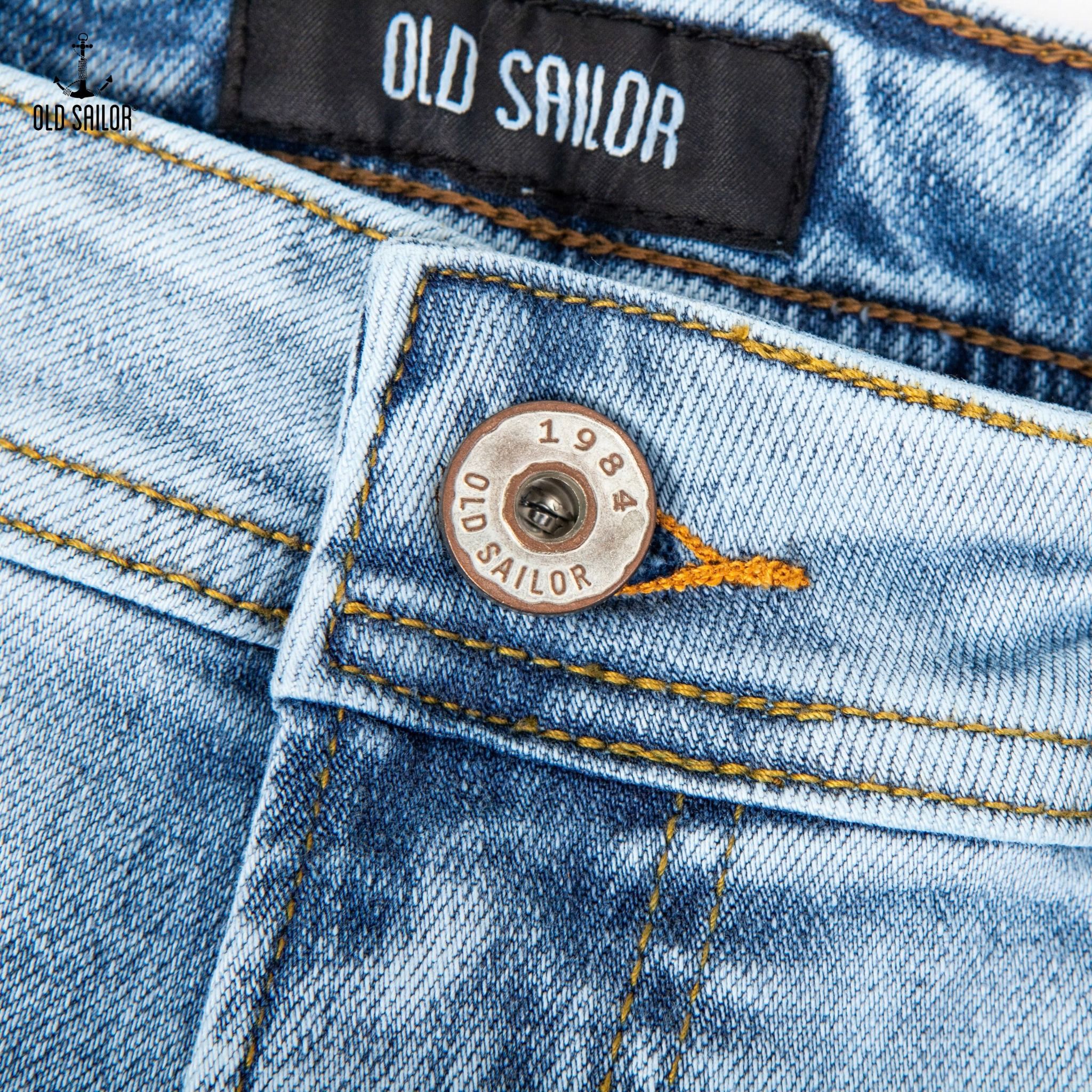  Quần Jean Nam Form Skinny 95cm Old Sailor - 6998 - Big size upto 44 