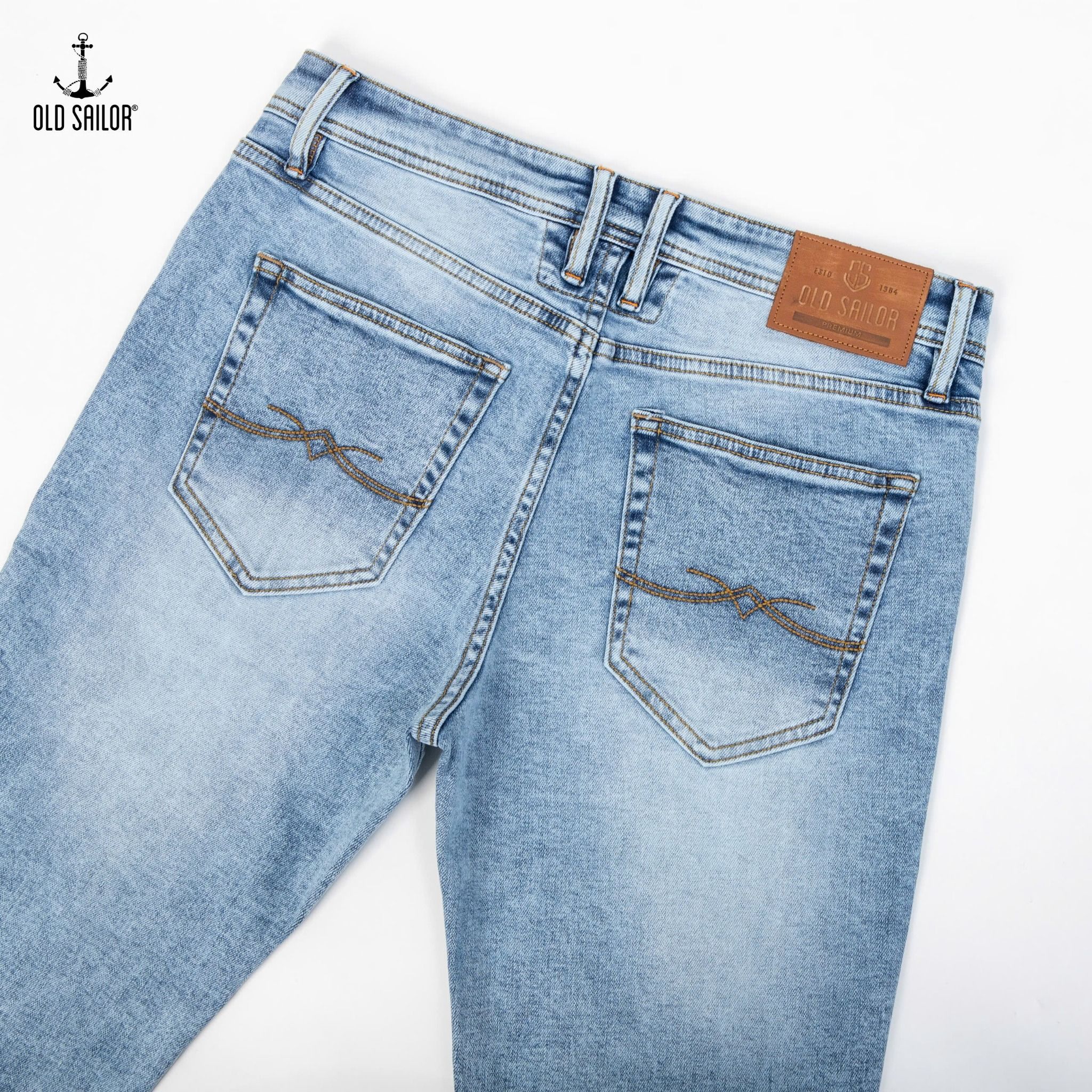  Quần Jean Nam Form Skinny 95cm Old Sailor - 6998 - Big size upto 44 