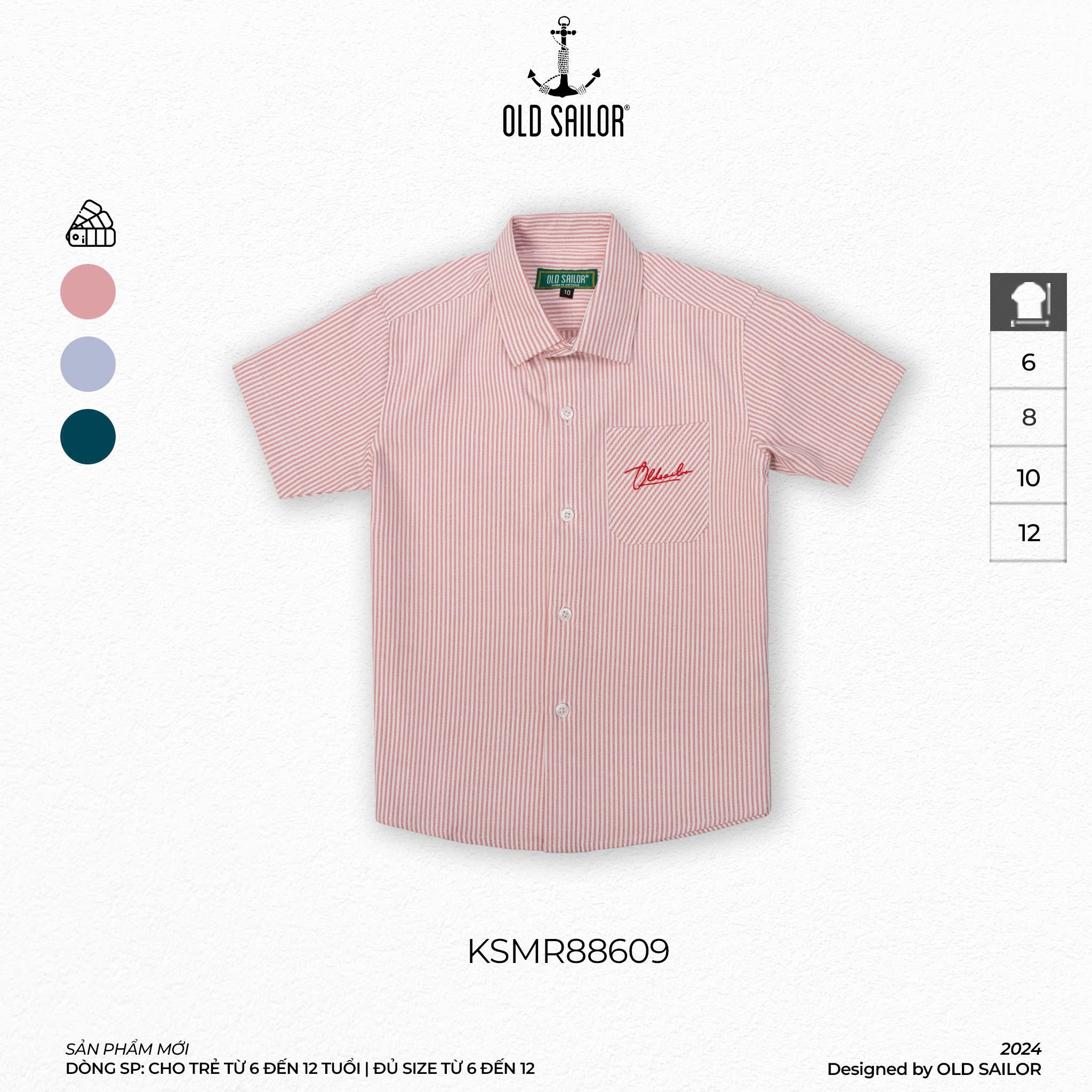  Áo Sơ Mi Trẻ Em Old Sailor - KSMR88609 