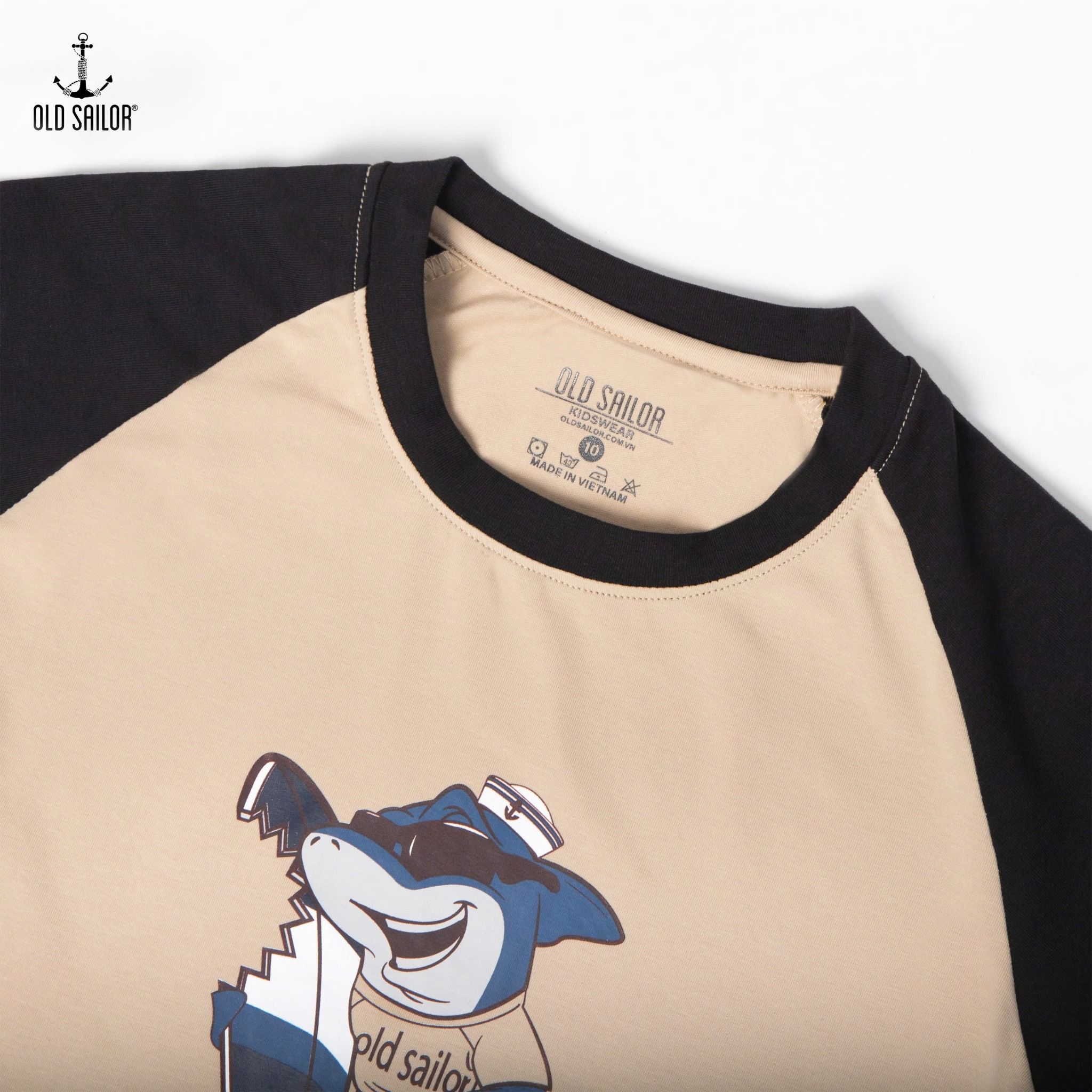  Áo Thun Trẻ Em Họa Tiết Cá Mập Old Sailor - KATB 88608 