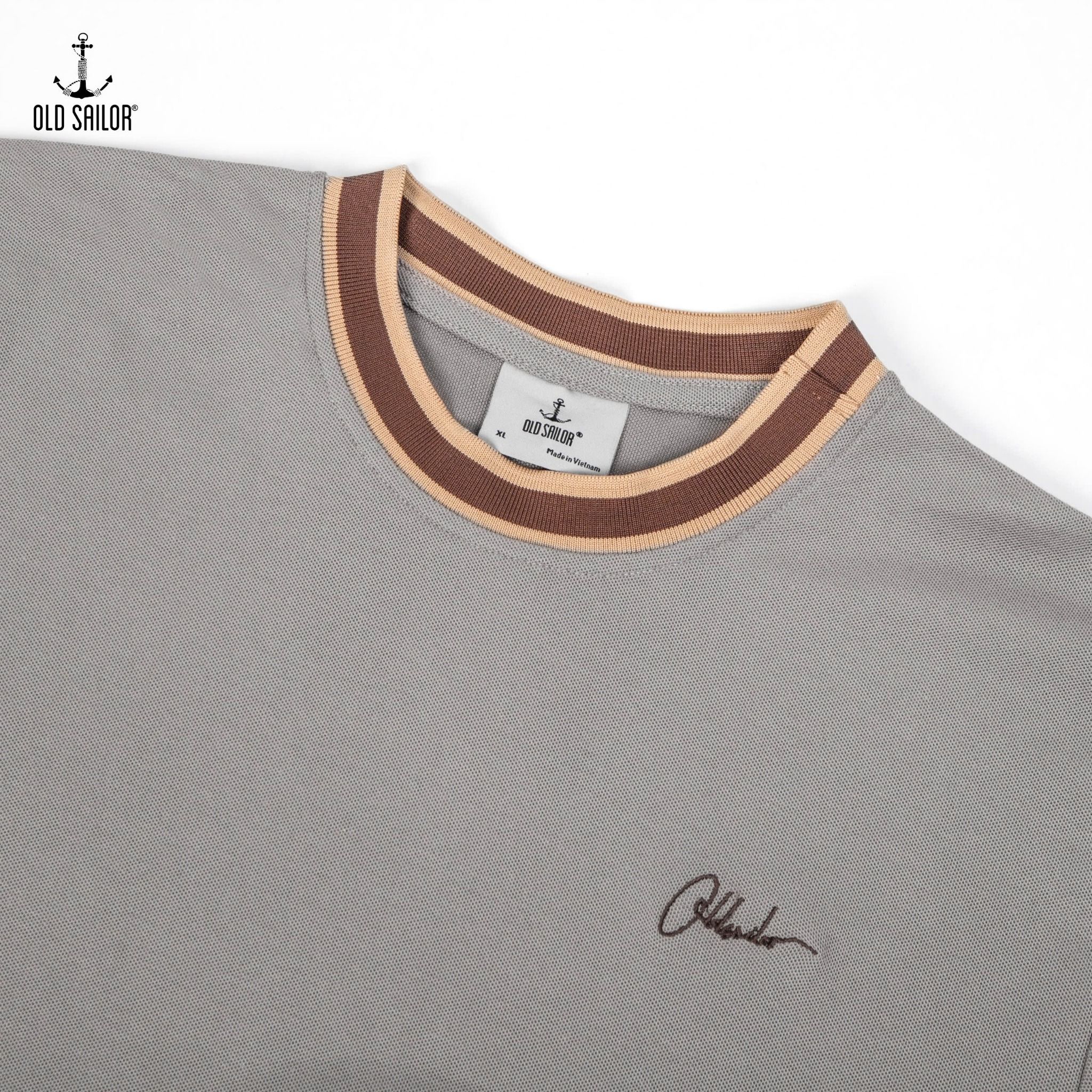  Áo Thun Nam Signature Old Sailor - ATGR33023 - Big Size Upto 5XL 