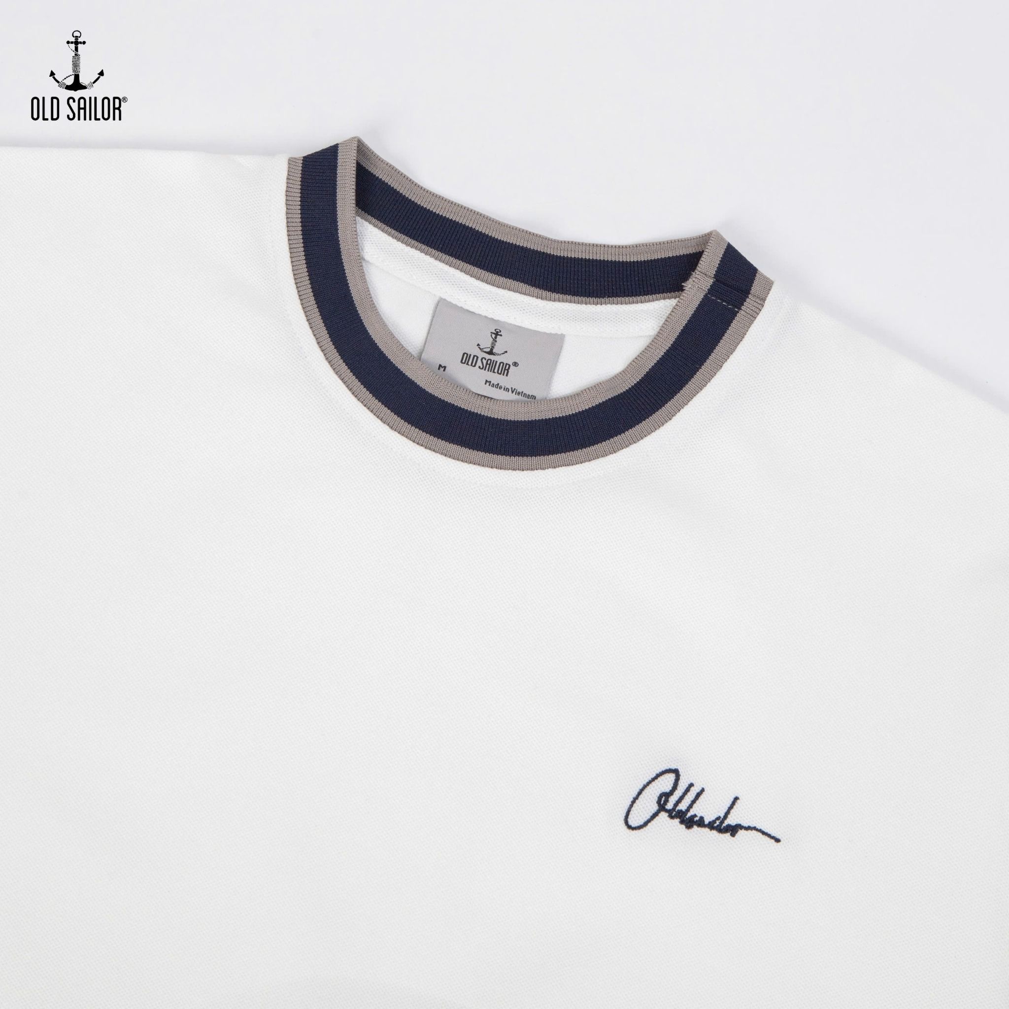  Áo Thun Signature Old Sailor - ATWH33023 - Big Size Upto 5XL 