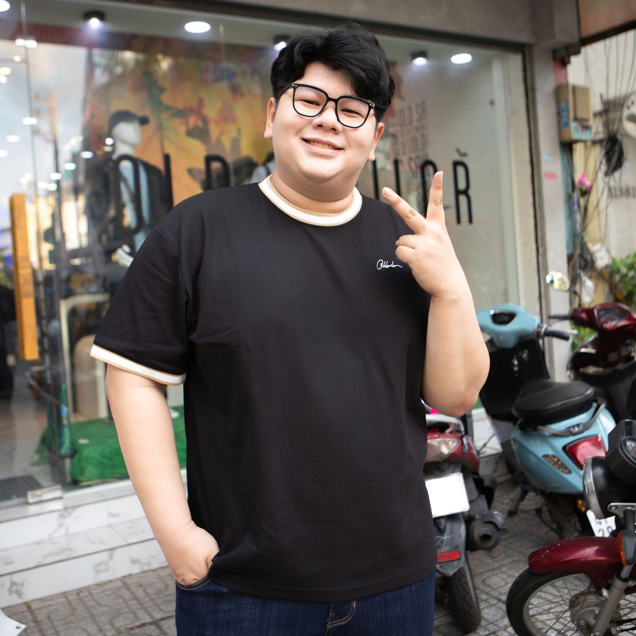  Áo Thun Nam Signature Old Sailor - ATBL33023 - Big Size Upto 5XL 