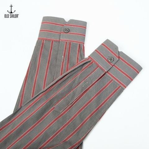  Áo Sơ Mi Nam Kẻ Sọc Stripes Long Shirt - Big Size Upto 5XL - 88622 