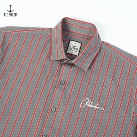  Áo Sơ Mi Nam Kẻ Sọc Stripes Long Shirt - Big Size Upto 5XL - 88622 