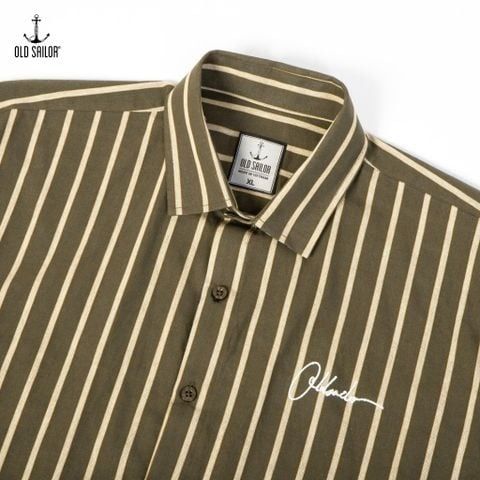  Áo Sơ Mi Nam Kẻ Sọc Stripes Long Shirt - Big Size Upto 5XL - 88622 