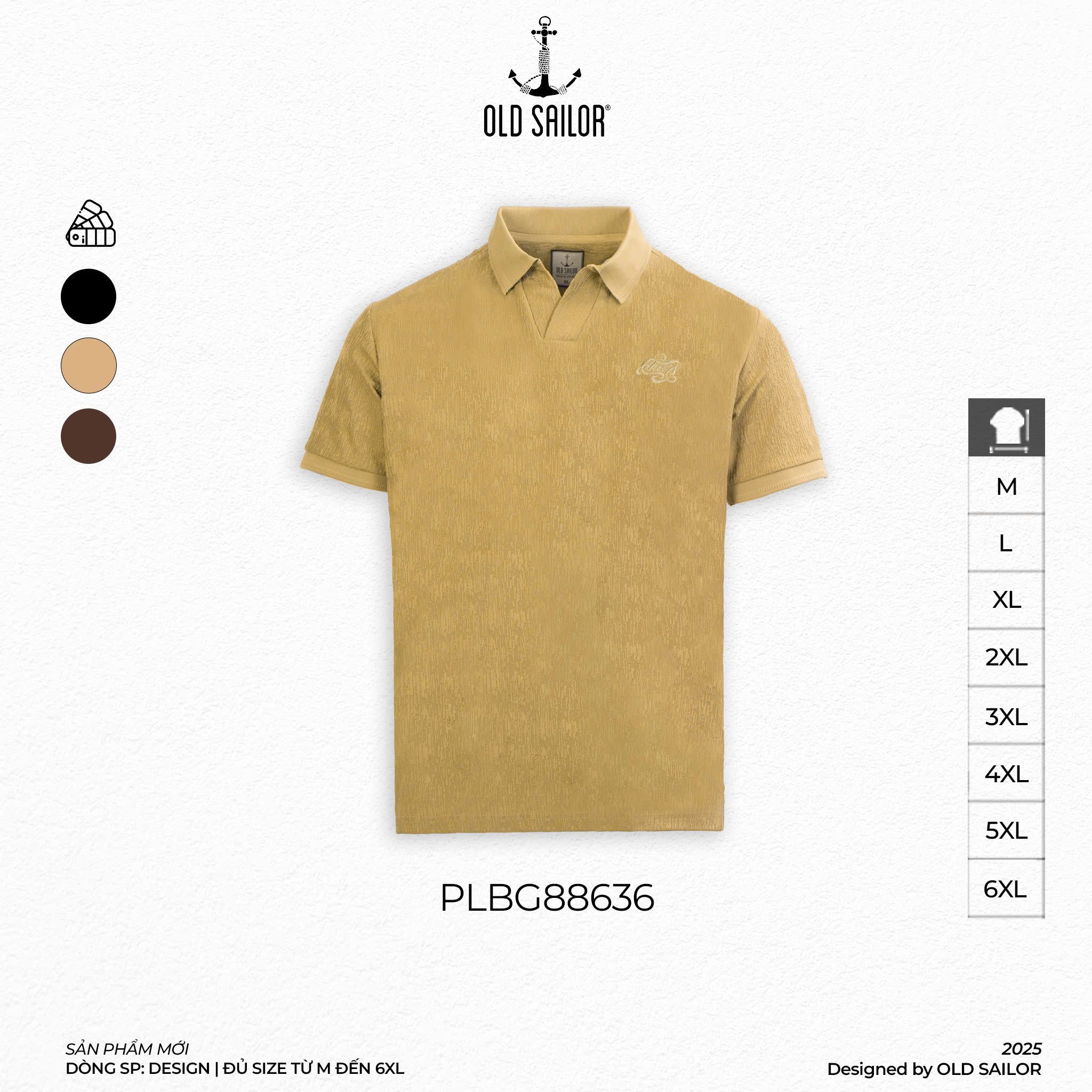  Áo Polo Nam Cheers Old Sailor - PLBG88636 - Big Size Upto 6XL - 2025 