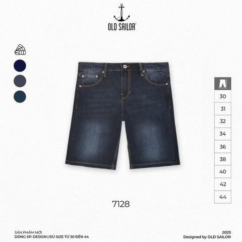  Quần Short Nam Form Loose Old Sailor - 7128 - Big size upto 44 - 2025 