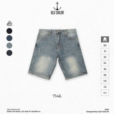  Quần Short Nam Old Sailor - 7146 - Big size upto 44 