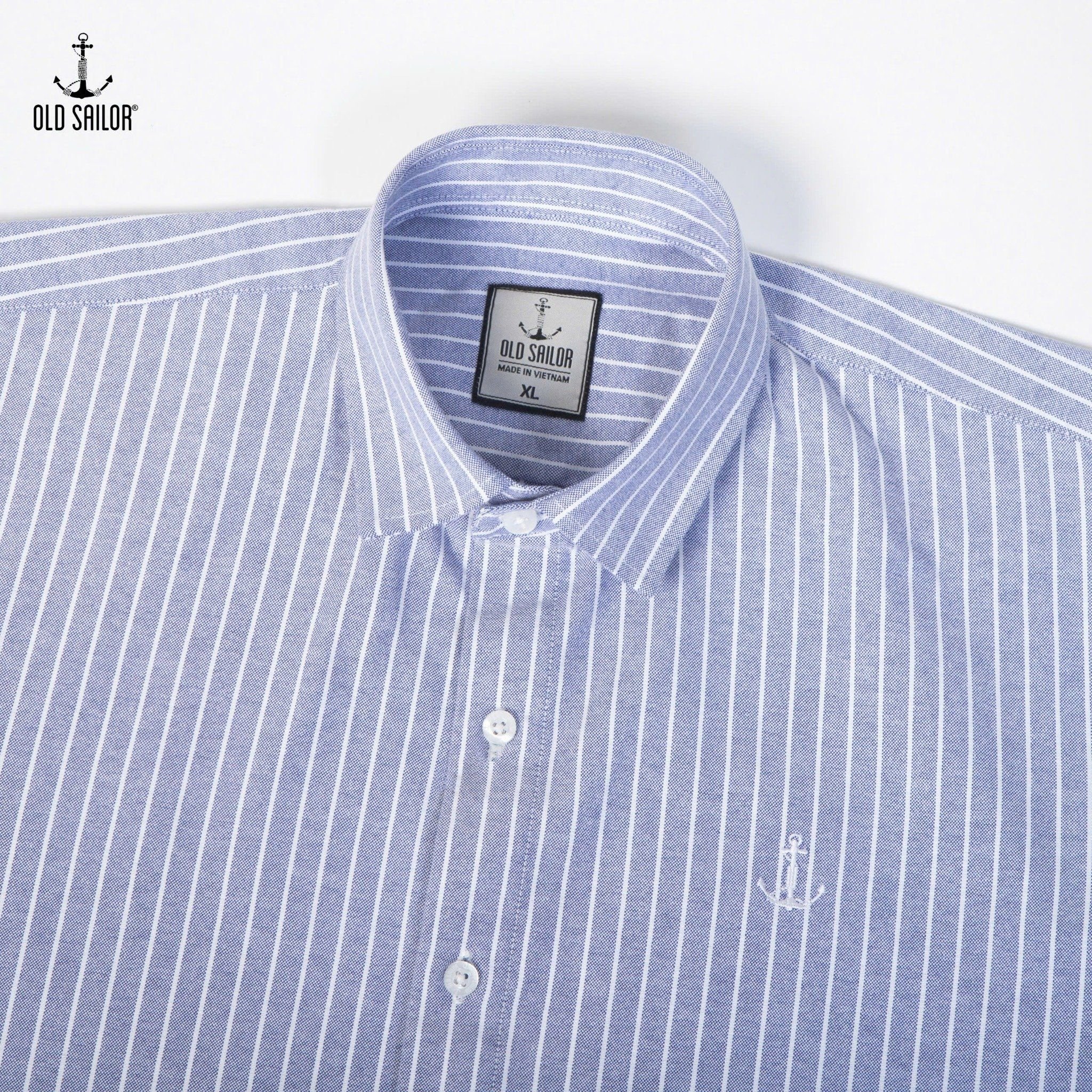  Áo Sơ Mi Tay Dài Form Basic Old Sailor - SMSE88647 - BigSize Up To 5XL - SN8 - 2025 