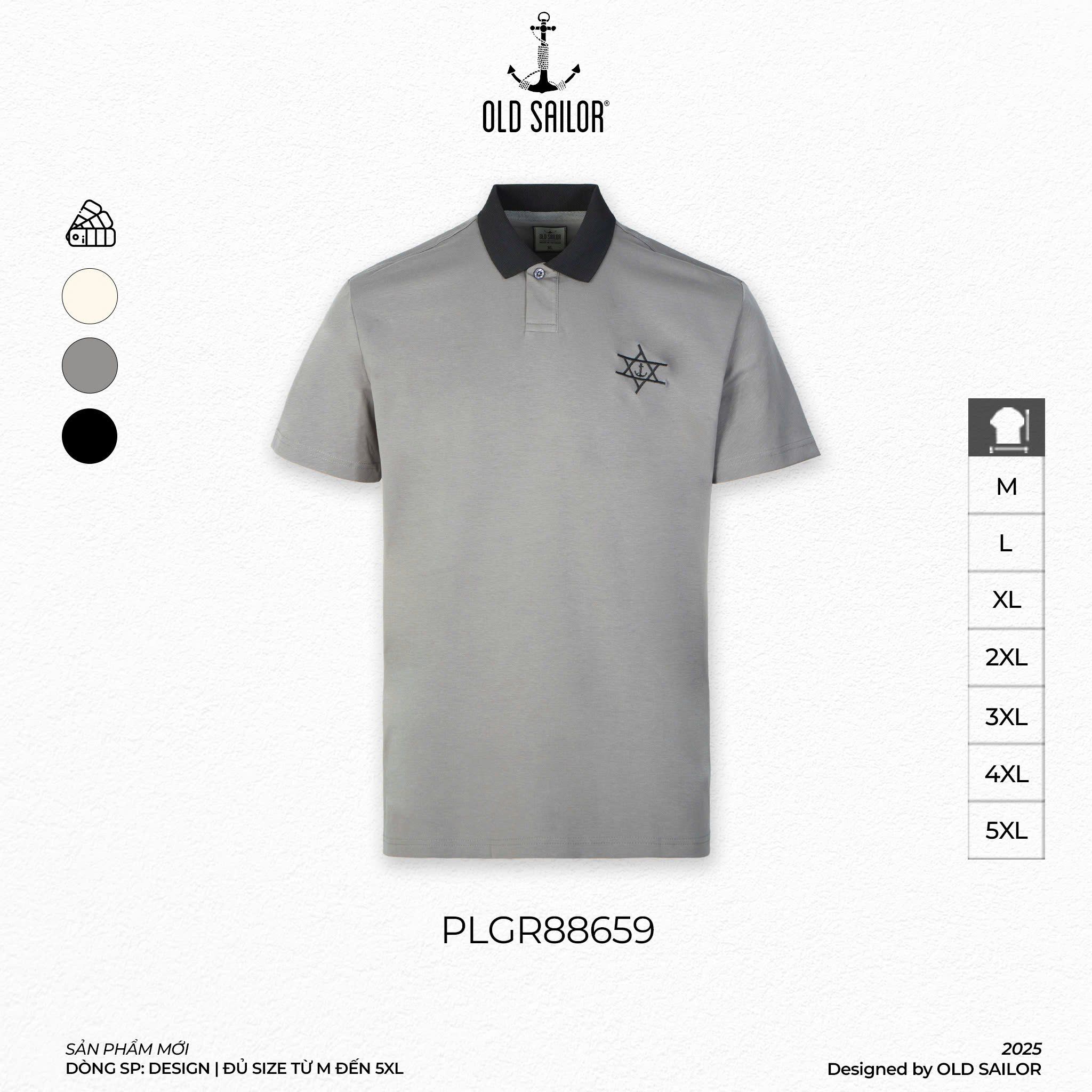  Áo Polo Alchemy Mars Old Sailor - PLGR88659 - Bigsize Upto 5XL 