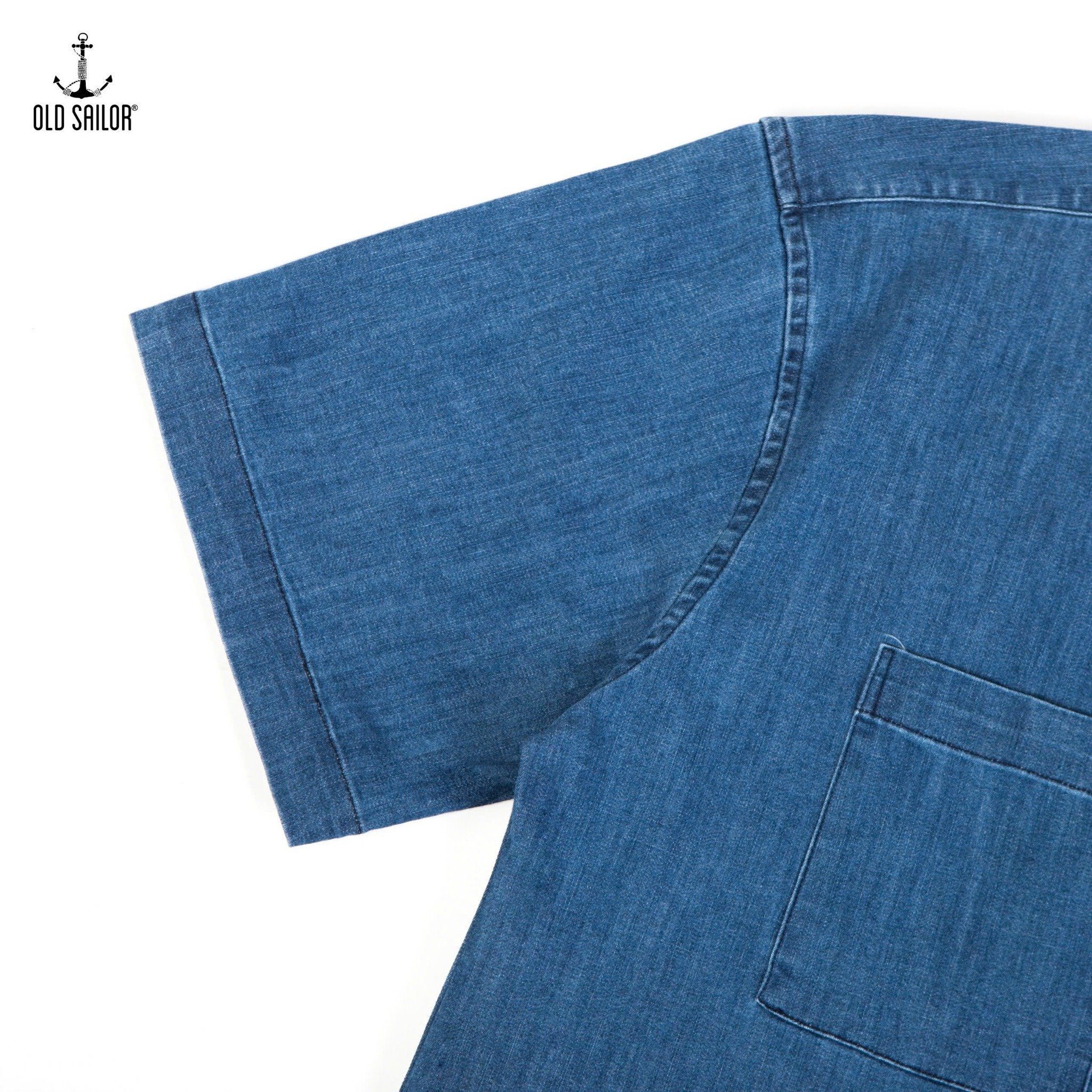  Set Combo Cuban Cotton Denim Old Sailor ( SMLD88653 + SHLD88654 ) - Size XL 