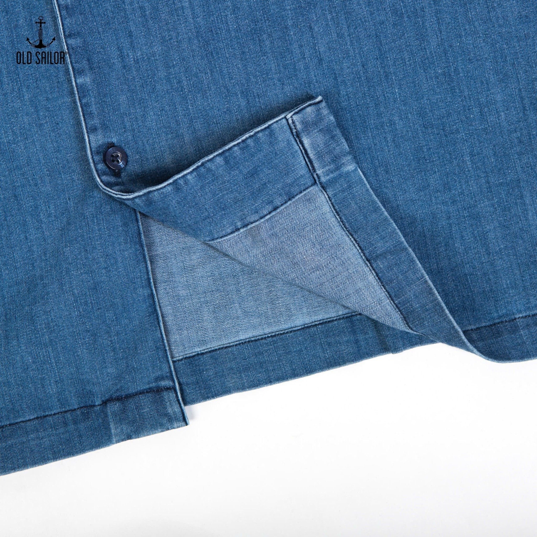  Set Combo Cuban Cotton Denim Old Sailor ( SMLD88653 + SHLD88654 ) - Size 4XL 