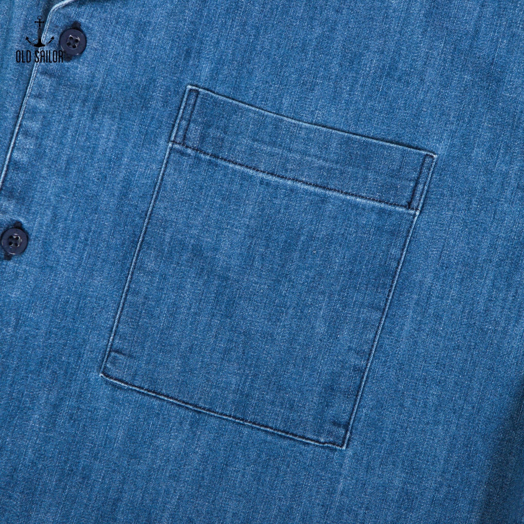  Set Combo Cuban Cotton Denim Old Sailor ( SMLD88653 + SHLD88654 ) - Size 4XL 