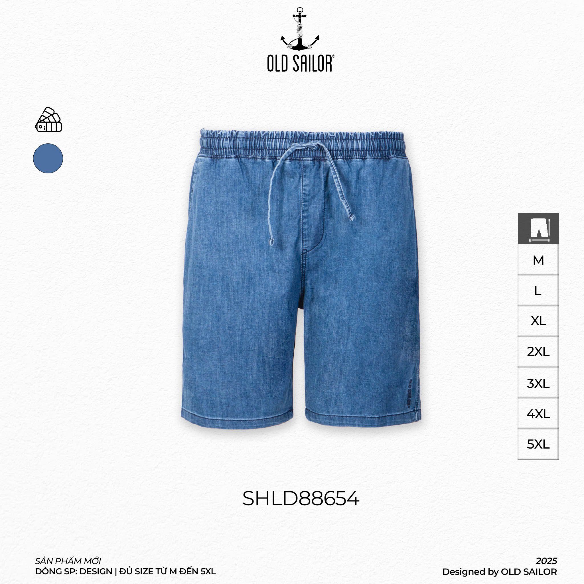  Set Combo Cuban Cotton Denim Old Sailor ( SMLD88653 + SHLD88654 ) - Size 5XL 