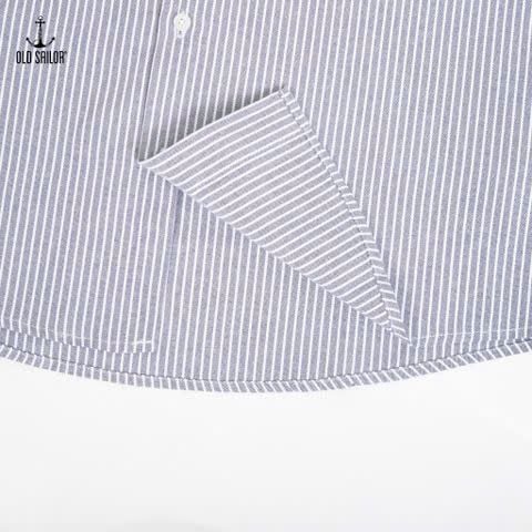  Áo Sơ Mi Tay Dài Oxford Small Stripe Old Sailor - SMNA88648 - Bigsize up to 5XL 