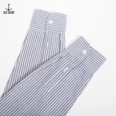  Áo Sơ Mi Tay Dài Oxford Small Stripe Old Sailor - SMNA88648 - Bigsize up to 5XL 