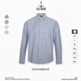  Áo Sơ Mi Tay Dài Oxford Small Stripe Old Sailor - SMNA88648 - Bigsize up to 5XL 