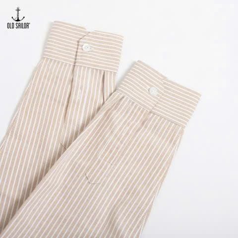  Áo Sơ Mi Tay Dài Oxford Small Stripe Old Sailor - SMBE88648 - Bigsize up to 5XL 