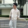 Áo Sơ Mi Tay Dài Oxford Small Stripe Old Sailor - SMBE88648 - Bigsize up to 5XL