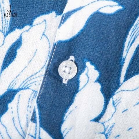  Áo Sơ Mi Nam Bloom Cuban Old Sailor - SMSE88649 - Big Size Upto 5XL 