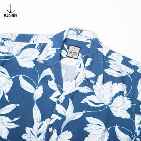  Áo Sơ Mi Nam Bloom Cuban Old Sailor - SMSE88649 - Big Size Upto 5XL 