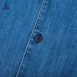  Áo Sơ Mi Cuban Cotton Denim Old Sailor - SMLD88653 - Bigsize Upto 5XL 