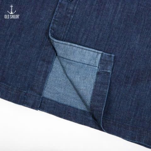  Áo Sơ Mi Cotton Denim Old Sailor - SMDD88651 - Bigsize Upto 5XL - 88651 