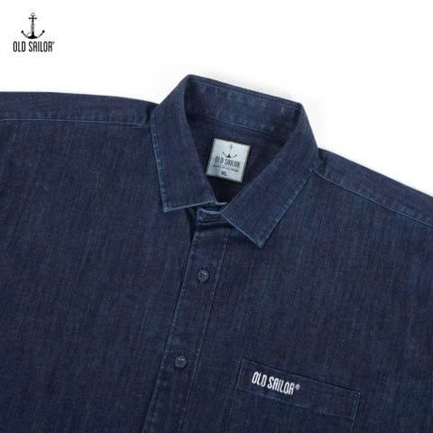  Áo Sơ Mi Cotton Denim Old Sailor - SMDD88651 - Bigsize Upto 5XL - 88651 